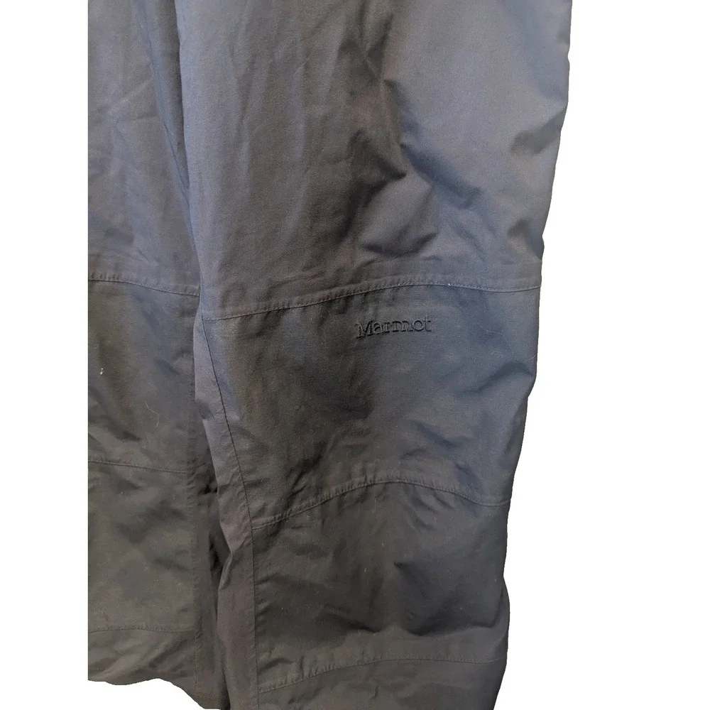 Marmot Gore-Tex Full-Zip Down Adjustable‎ Ski Pants Made in USA, Vintage, Small